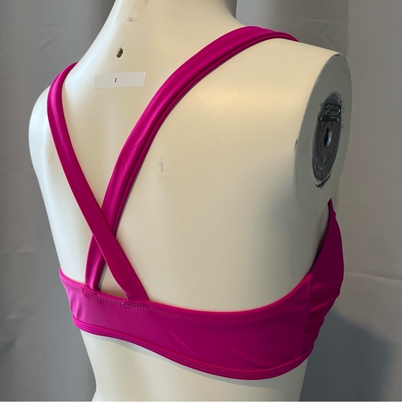 Express 2 Pc Swimsuit Strappy Set - Hot Pink S/M NWOT - Picture 5 of 8